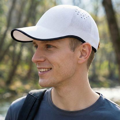 📢📢50% RABATT!! ⏰ Unisex Lättviktig Andningsbar Justerbar Basebollkeps