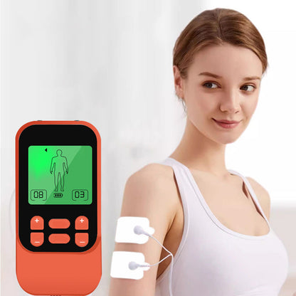 🔥Bärbar Dual Channel TENS Unit Muskelstimulator