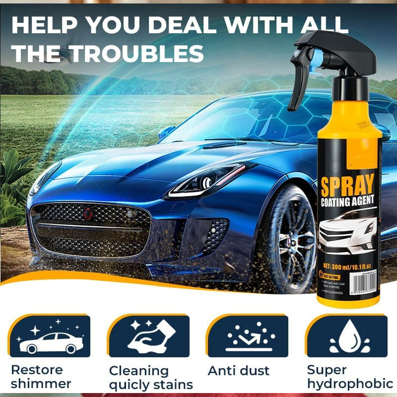 ✨ Premium-lackspray för bilar – glans som i en bilhall och långvarigt skydd! ✨