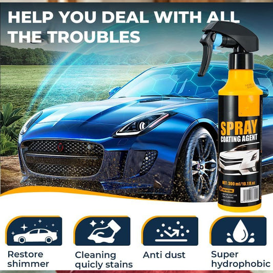 ✨ Premium-lackspray för bilar – glans som i en bilhall och långvarigt skydd! ✨