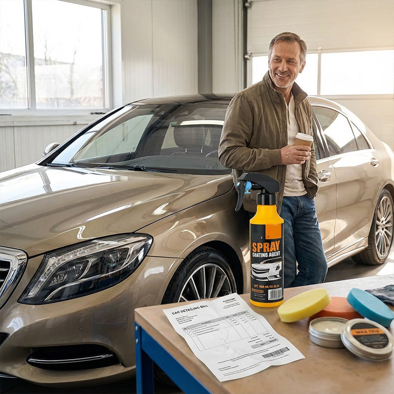 ✨ Premium-lackspray för bilar – glans som i en bilhall och långvarigt skydd! ✨