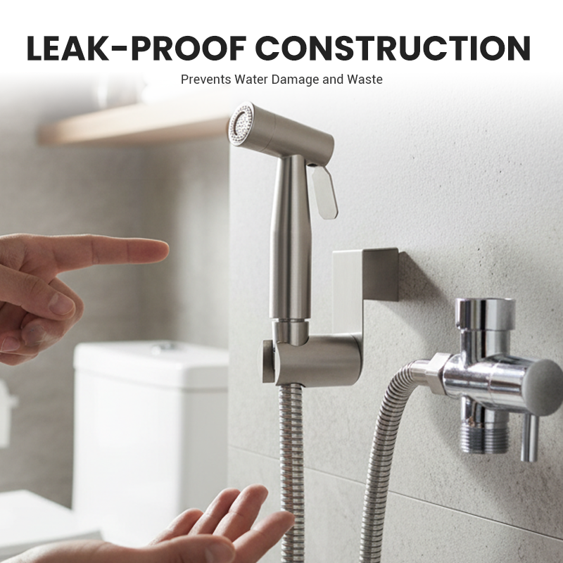 🚽 50% RABATT! 💧 Handhållen Bidéspruta för Toalett – Mer Hygienisk Rengöring, Enkel Installation & Oumbärlig För Hela Familjens Välbefinnande 🧼