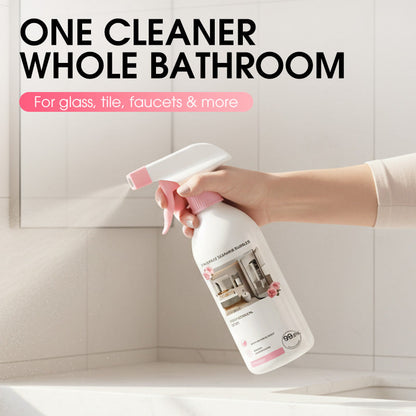🧴 50 % RABATT NU! 🚿 Allrengöringsspray för badrummet – kraftfull mot kalk, fläckar & tvålrester – doftar botaniskt fräscht 🏠