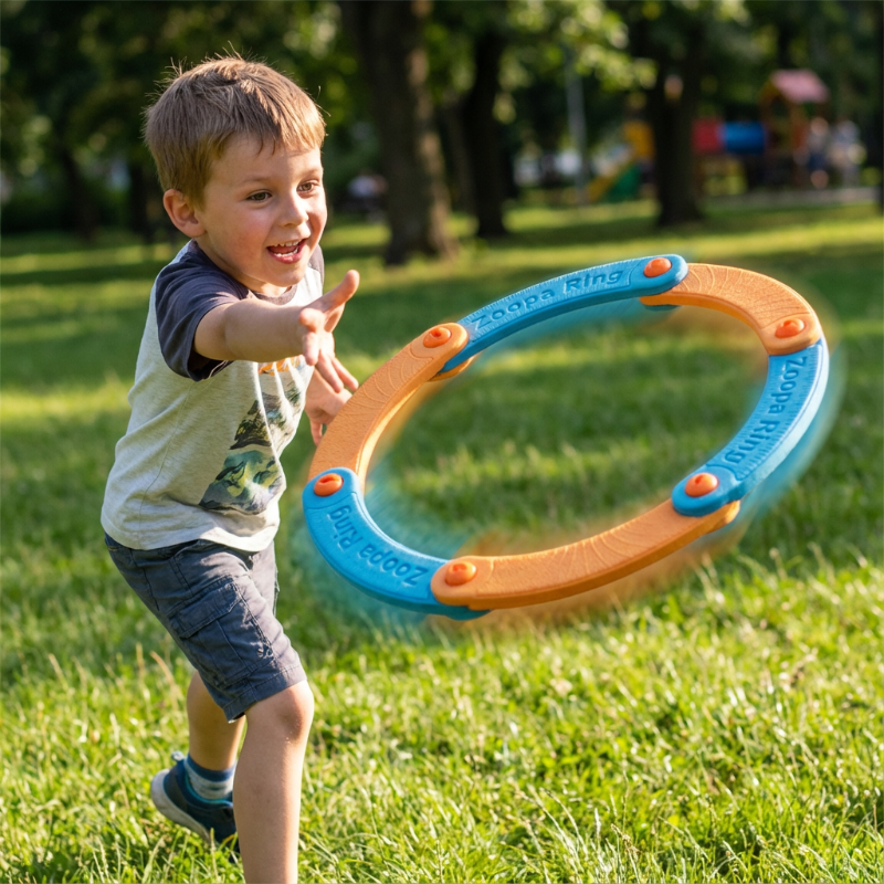 🌟Den senaste trenden inom frisbee-lek! 🎉 Gör lektiden ännu mer spännande med vår avtagbara frisbee-leksak!