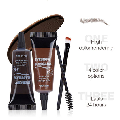 💞50 000+ SÅLDA!💥💧Köp 1 få 1 gratis👑 24-timmars ögonbrynsfärg – smetfri och vattentålig! Bevara perfekt form och färg hela dagen. Vakna upp med perfekta ögonbryn. 🌟🌧️
