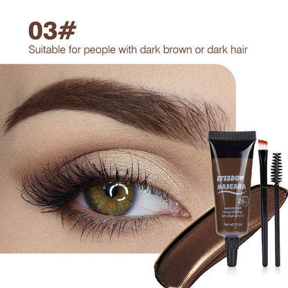 💞50 000+ SÅLDA!💥💧Köp 1 få 1 gratis👑 24-timmars ögonbrynsfärg – smetfri och vattentålig! Bevara perfekt form och färg hela dagen. Vakna upp med perfekta ögonbryn. 🌟🌧️