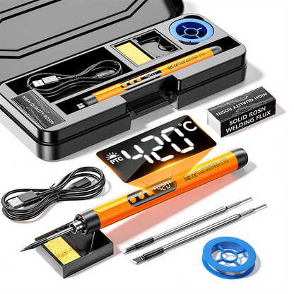 Bärbar, uppladdningsbar USB-lödkolv