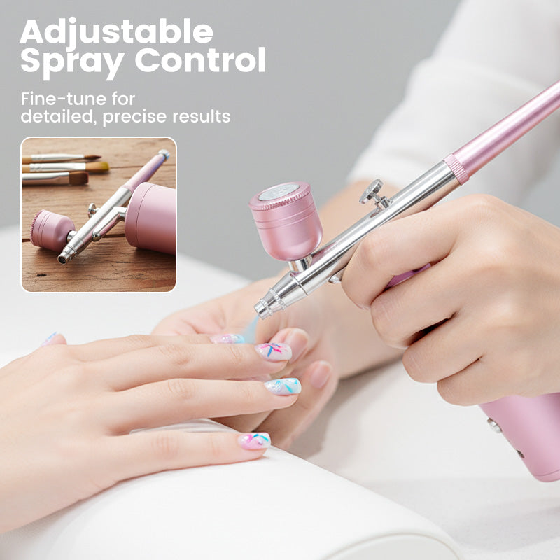 🎨Sladdlöst airbrush-set för olika användningsområden
