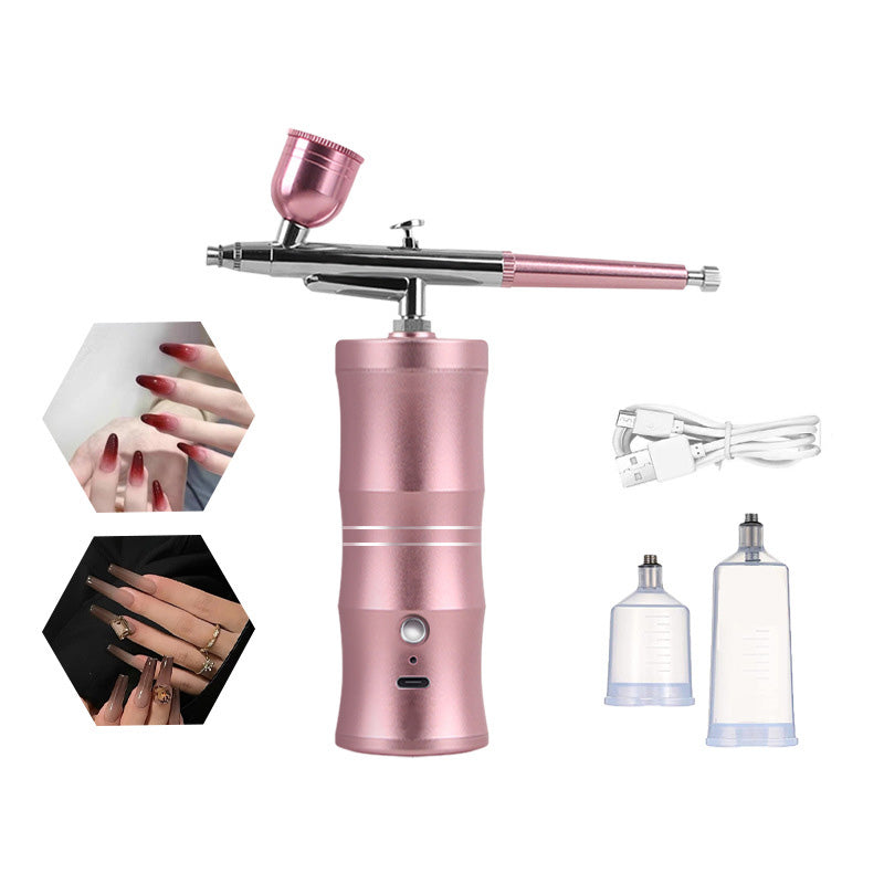 🎨Sladdlöst airbrush-set för olika användningsområden