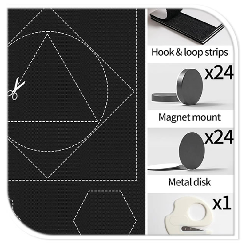 🪟 60% RABATT! ✨ Återanvändbar Magnetisk Mörkläggningsgardin – Lätt att installera, Tätningsfunktion & Perfekt för sömn 🛌