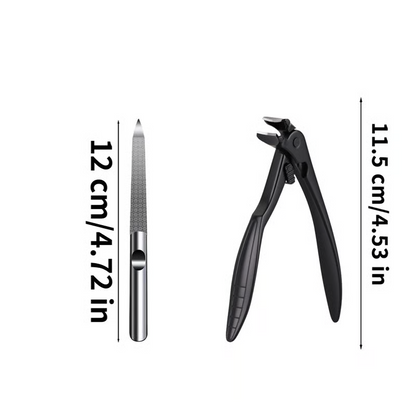 📢📢50 % RABATT!! ⏰ Perfekt böjd design | Nagelklippare i rostfritt stål | Enkelt grepp för äldre ✨【50 % RABATT】