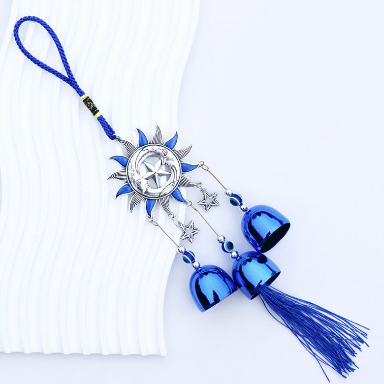 🧿 50% RABATT! ⚡ Nazar Amulett Vindspel – Skyddsymbol mot Onda Ögat, Dekorativ för Hemmet & Perfekt Present ✨