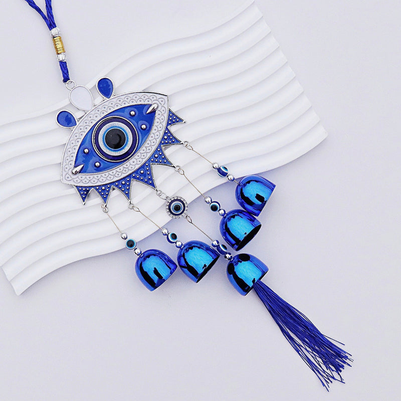 🧿 50% RABATT! ⚡ Nazar Amulett Vindspel – Skyddsymbol mot Onda Ögat, Dekorativ för Hemmet & Perfekt Present ✨