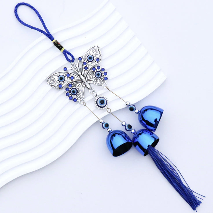 🧿 50% RABATT! ⚡ Nazar Amulett Vindspel – Skyddsymbol mot Onda Ögat, Dekorativ för Hemmet & Perfekt Present ✨