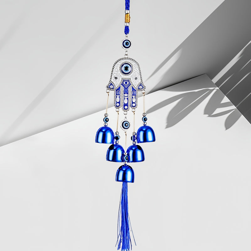 🧿 50% RABATT! ⚡ Nazar Amulett Vindspel – Skyddsymbol mot Onda Ögat, Dekorativ för Hemmet & Perfekt Present ✨