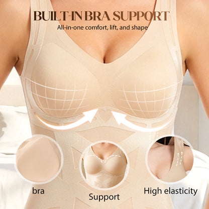 📢📢🔥50 % RABATT !! ✨Sömlös kroppsformande camisole med inbyggd behå