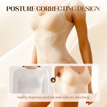 📢📢🔥50 % RABATT !! ✨Sömlös kroppsformande camisole med inbyggd behå