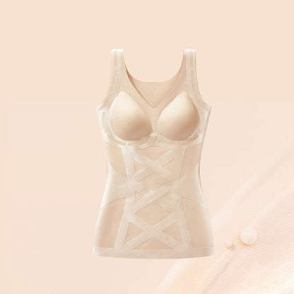 📢📢🔥50 % RABATT !! ✨Sömlös kroppsformande camisole med inbyggd behå