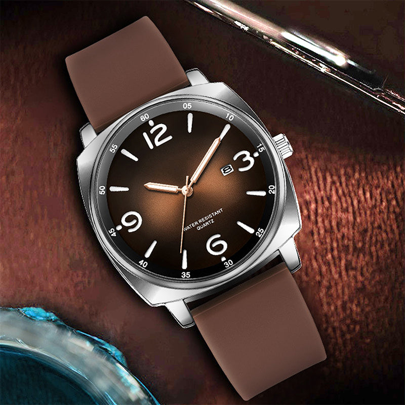 ⌚ 60% RABATT! 🕰️ Klassiskt Vardagsur med Kvartsverk – Tidlös design, Tyst gång & Lättläst urtavla ✨