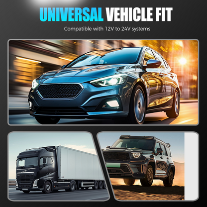 Universell FM-Bluetooth-sändare med dubbla portar för bil