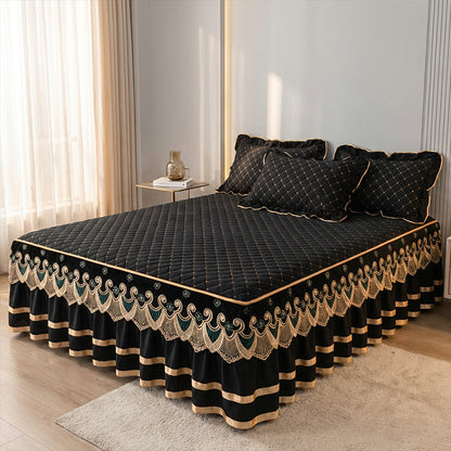 📢📢2026 NY PRODUKT – 60% RABATT✨Ruggigt lakan + påslakan + örngott💓🛏️ Fångar stundens elegans och komfort