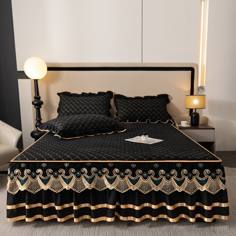 📢📢2026 NY PRODUKT – 60% RABATT✨Ruggigt lakan + påslakan + örngott💓🛏️ Fångar stundens elegans och komfort