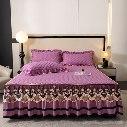 📢📢2026 NY PRODUKT – 60% RABATT✨Ruggigt lakan + påslakan + örngott💓🛏️ Fångar stundens elegans och komfort