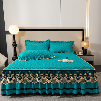 📢📢2026 NY PRODUKT – 60% RABATT✨Ruggigt lakan + påslakan + örngott💓🛏️ Fångar stundens elegans och komfort