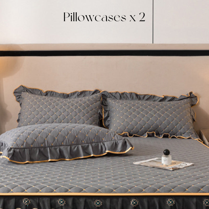 📢📢2026 NY PRODUKT – 60% RABATT✨Ruggigt lakan + påslakan + örngott💓🛏️ Fångar stundens elegans och komfort
