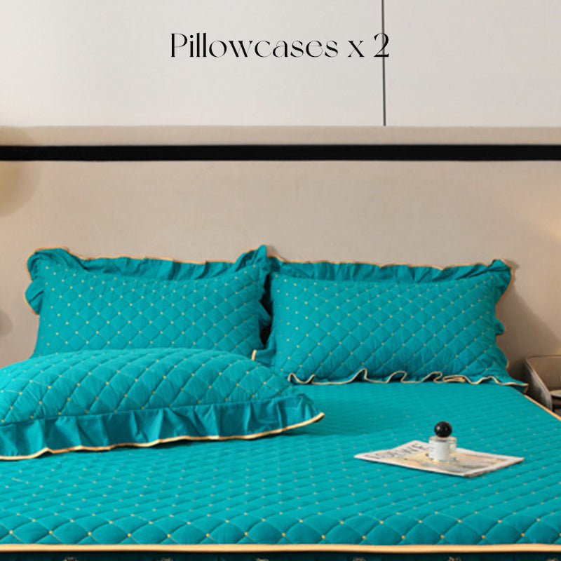 📢📢2026 NY PRODUKT – 60% RABATT✨Ruggigt lakan + påslakan + örngott💓🛏️ Fångar stundens elegans och komfort