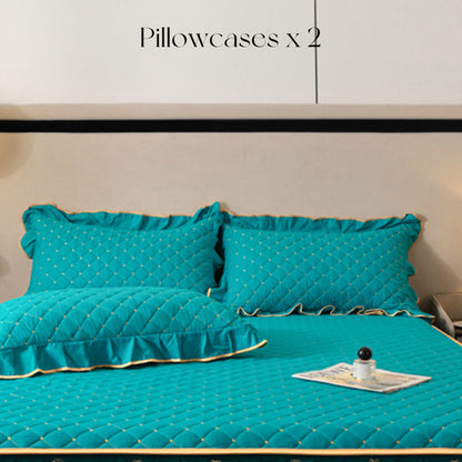 📢📢2026 NY PRODUKT – 60% RABATT✨Ruggigt lakan + påslakan + örngott💓🛏️ Fångar stundens elegans och komfort