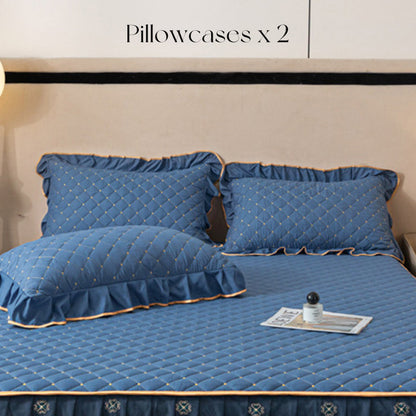 📢📢2026 NY PRODUKT – 60% RABATT✨Ruggigt lakan + påslakan + örngott💓🛏️ Fångar stundens elegans och komfort