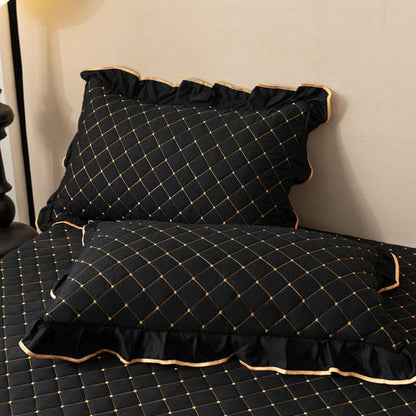 📢📢2026 NY PRODUKT – 60% RABATT✨Ruggigt lakan + påslakan + örngott💓🛏️ Fångar stundens elegans och komfort
