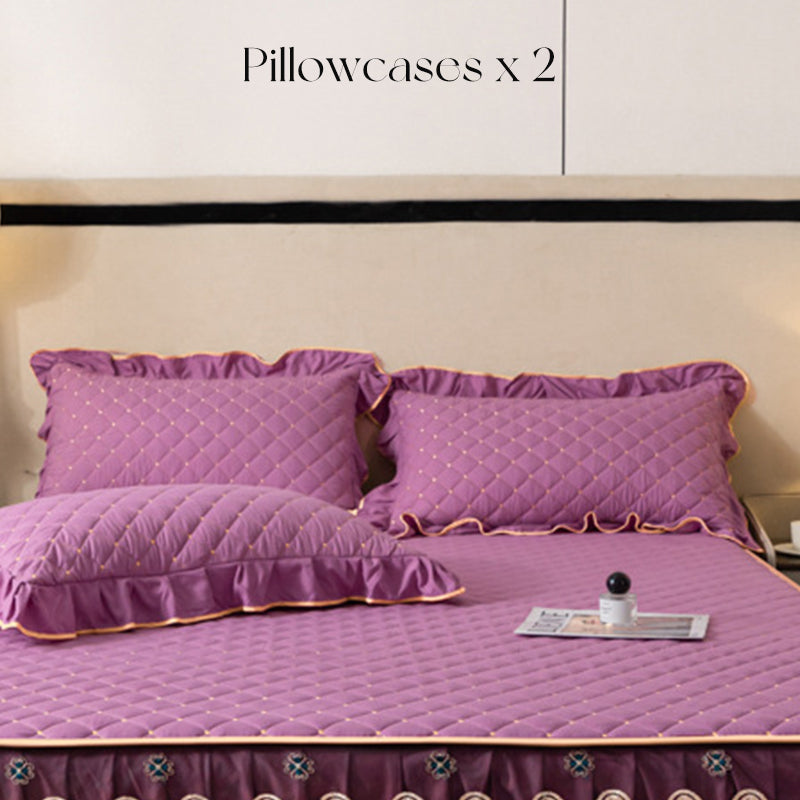 📢📢2026 NY PRODUKT – 60% RABATT✨Ruggigt lakan + påslakan + örngott💓🛏️ Fångar stundens elegans och komfort
