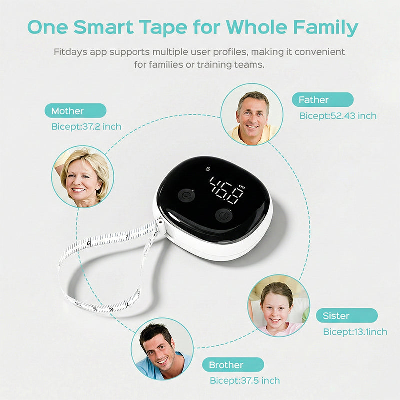 🔥🔥Köp 2  ✈Fri frakt🚀Smart Bluetooth-måttband med app-synkronisering