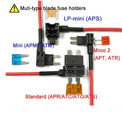 🔧 KÖP 2, FÅ 1 GRATIS! ⚡ 12-delars Add-A-Circuit Säkringstappssats – Universell, Lätt Installation & Skydd för Bilens Elsystem 🚗