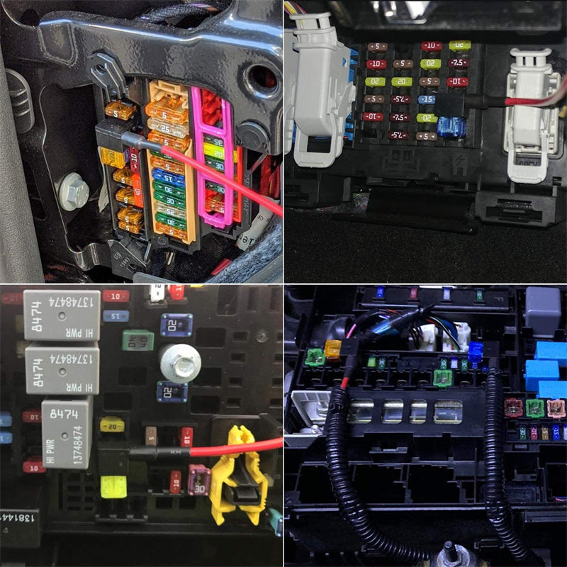 🔧 KÖP 2, FÅ 1 GRATIS! ⚡ 12-delars Add-A-Circuit Säkringstappssats – Universell, Lätt Installation & Skydd för Bilens Elsystem 🚗