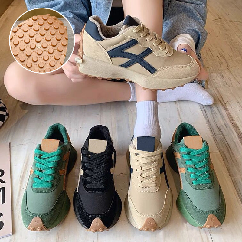 🔥Trendiga sneakers med tjock sula för kvinnor