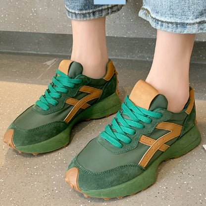 🔥Trendiga sneakers med tjock sula för kvinnor