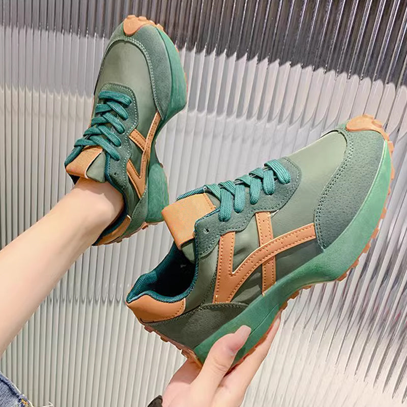 🔥Trendiga sneakers med tjock sula för kvinnor