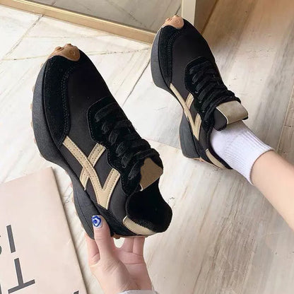 🔥Trendiga sneakers med tjock sula för kvinnor