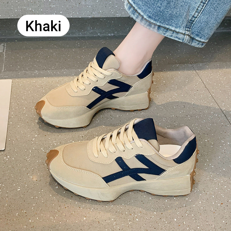 🔥Trendiga sneakers med tjock sula för kvinnor