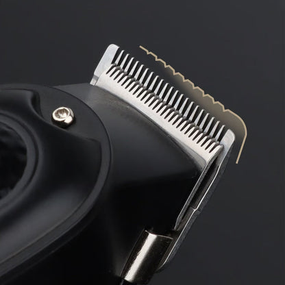 📢📢50% RABATT  NU!! ⏰Hållbar & Vass Elektrisk Hårtrimmer Set – Självslipande Blad, Tyst Borstlös Motor & Smart Displayskärm✂️