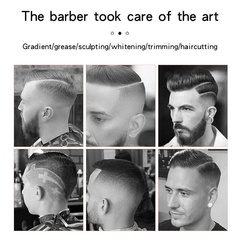 📢📢50% RABATT  NU!! ⏰Hållbar & Vass Elektrisk Hårtrimmer Set – Självslipande Blad, Tyst Borstlös Motor & Smart Displayskärm✂️
