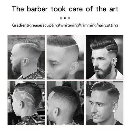 📢📢50% RABATT  NU!! ⏰Hållbar & Vass Elektrisk Hårtrimmer Set – Självslipande Blad, Tyst Borstlös Motor & Smart Displayskärm✂️