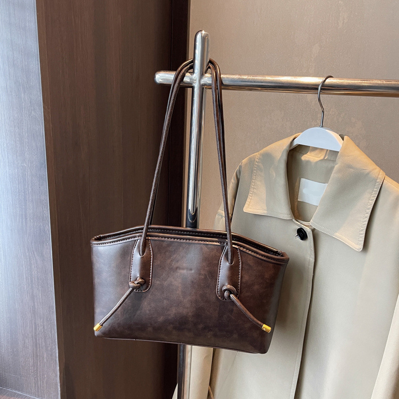 👜 50% RABATT 📸 | Y2K Axelväska i PU-Läder – Trendig Retro & Slitstark