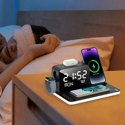 🔥🔥Köp 2 🔥 7-i-1 trådlös laddningsstation