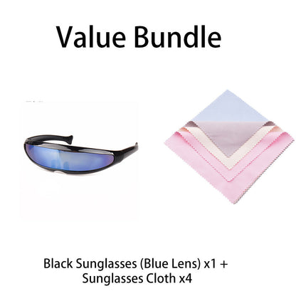 🕶️ 50 % RABATT! 😎 Lätta och futuristiska solglasögon med skyddande skärm – ultimat komfort, UV 400-skydd och unik design ✨
