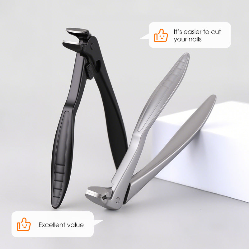 🤩 Hett erbjudande! ✂️ Stänksäker nageltrimmer i rostfritt stål ✨