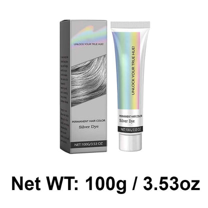 🔥50 % rabatt så länge lagret räcker!🎉2-i-1 Naturlig Essens Extrakt Silver Hårfärg